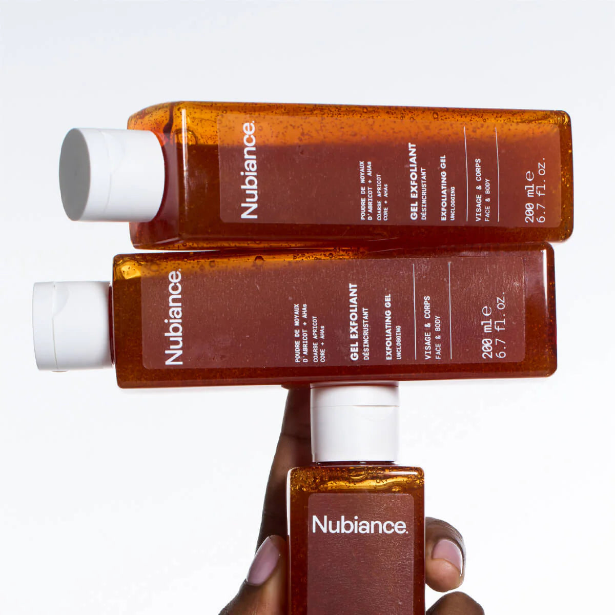 Exfoliating gel